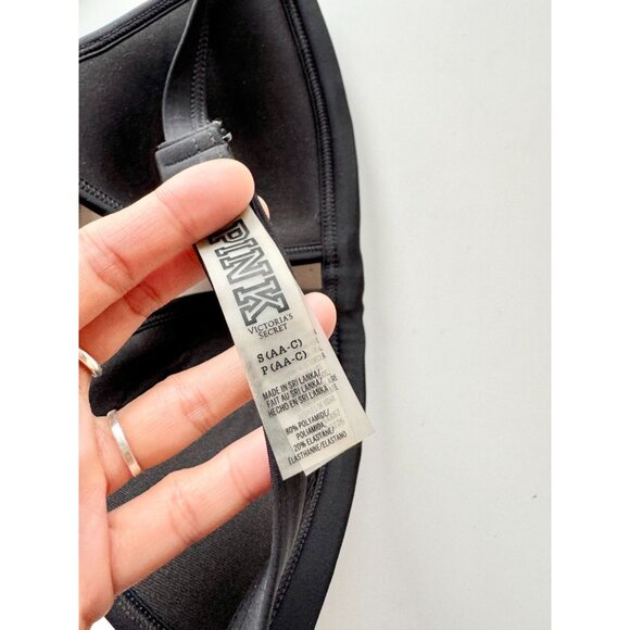 Lot of 5 PINK by VICTORIA'S SECRET Pink Chevron Striped Bikini Tops, Size S - Picture 9 of 16